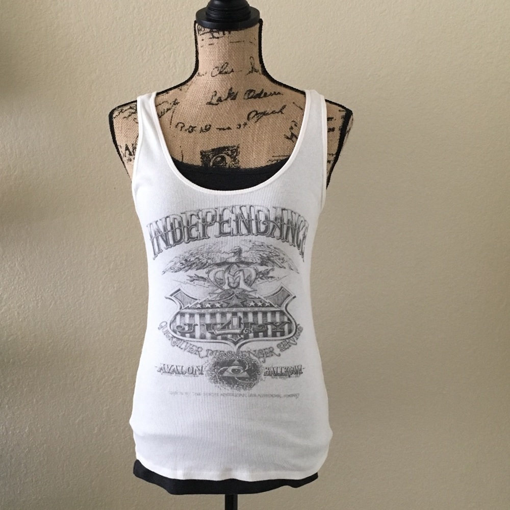 Lucky Brand white tank - size Medium